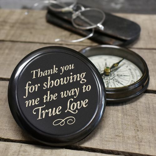 True Love Brass Compass