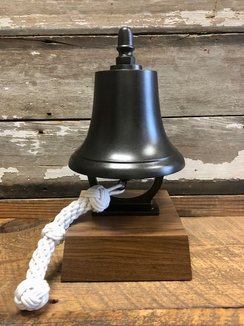 Medium Deluxe Dark Bronze Memorial Bell